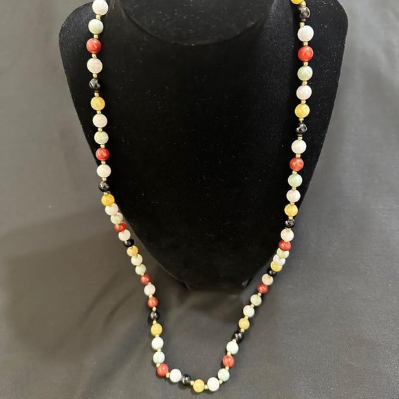 Vintage Multi-Stone Necklace - Picture 3 of 3